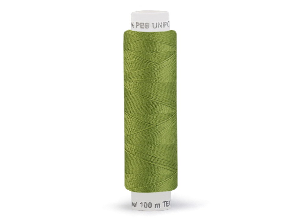 Polyesterové nitě návin 100m - Macaw Green 632