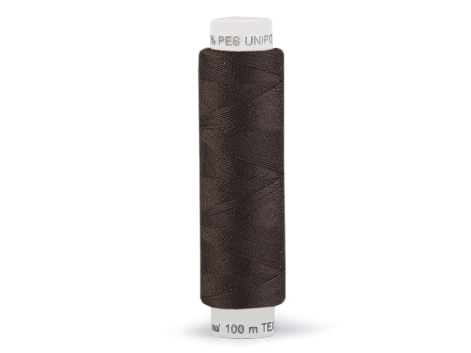 Polyesterové nitě návin 100m - Coffee Bean 779