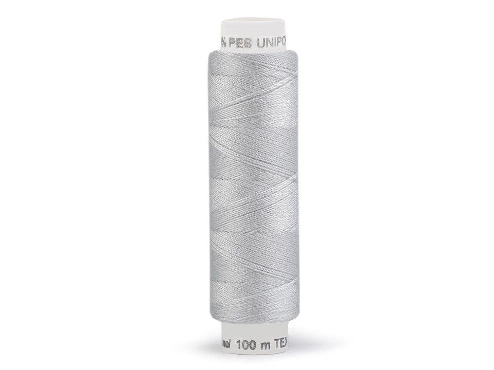 Polyesterové nitě návin 100m - Vaporous Gray 850