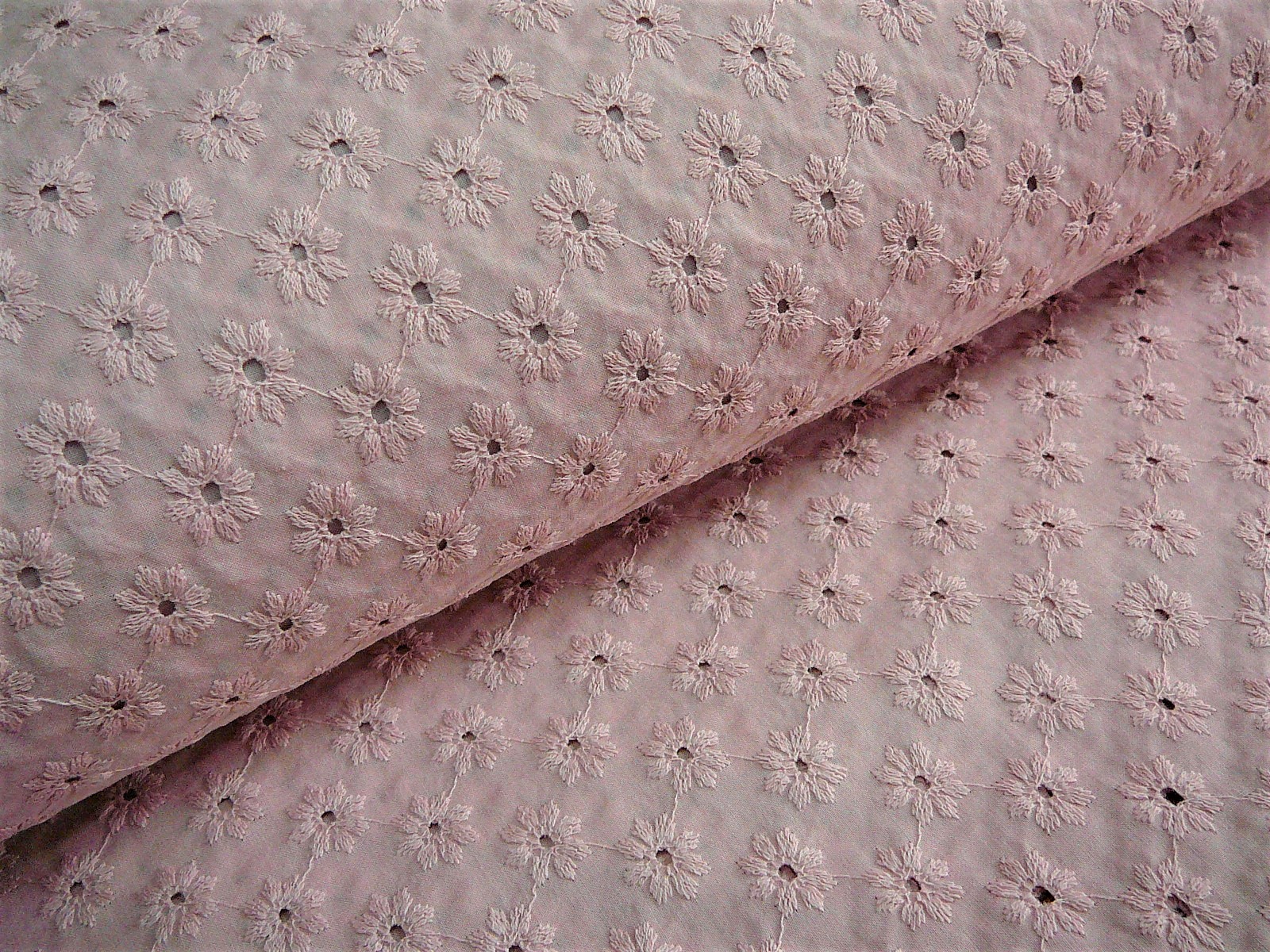 Madeira bavlněná - starorůžová - posledních 140cm