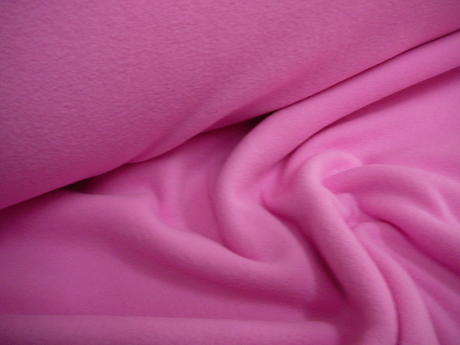 fleece - růžový - šíře 150cm