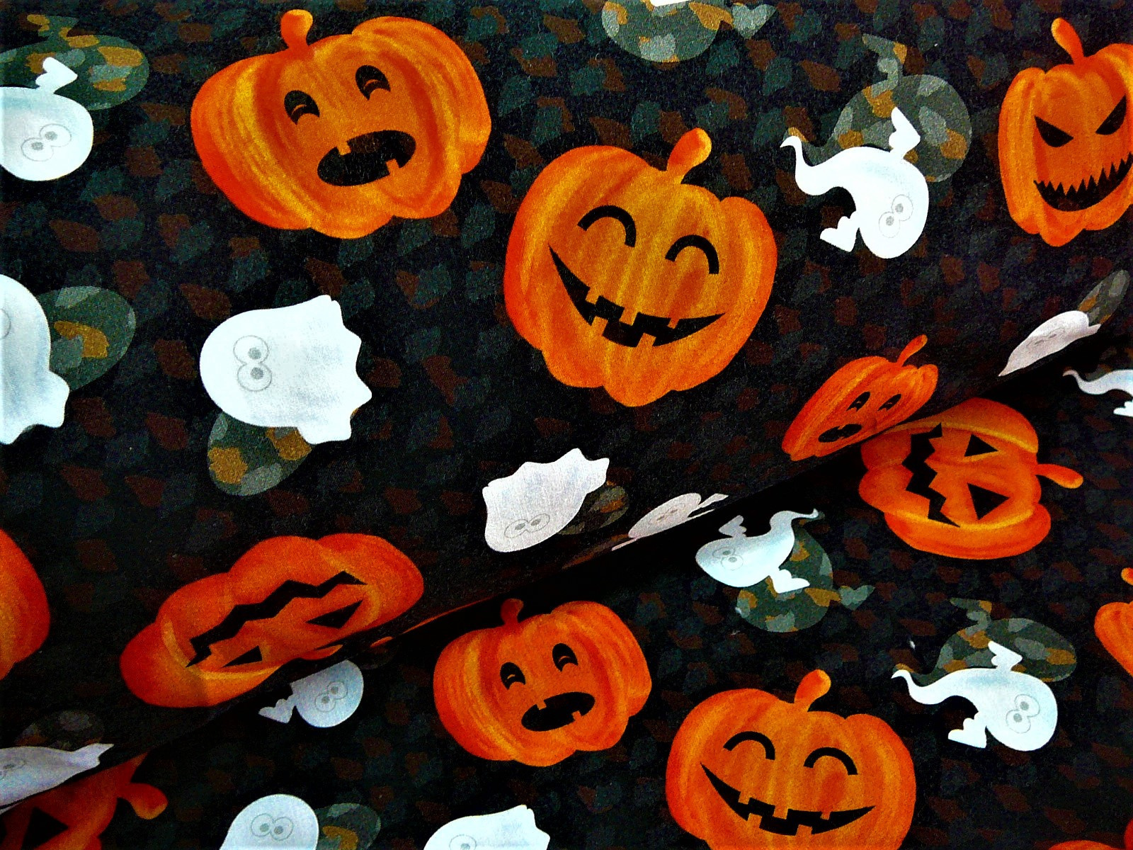 Digitální tisk - Halloween - šíře 160cm