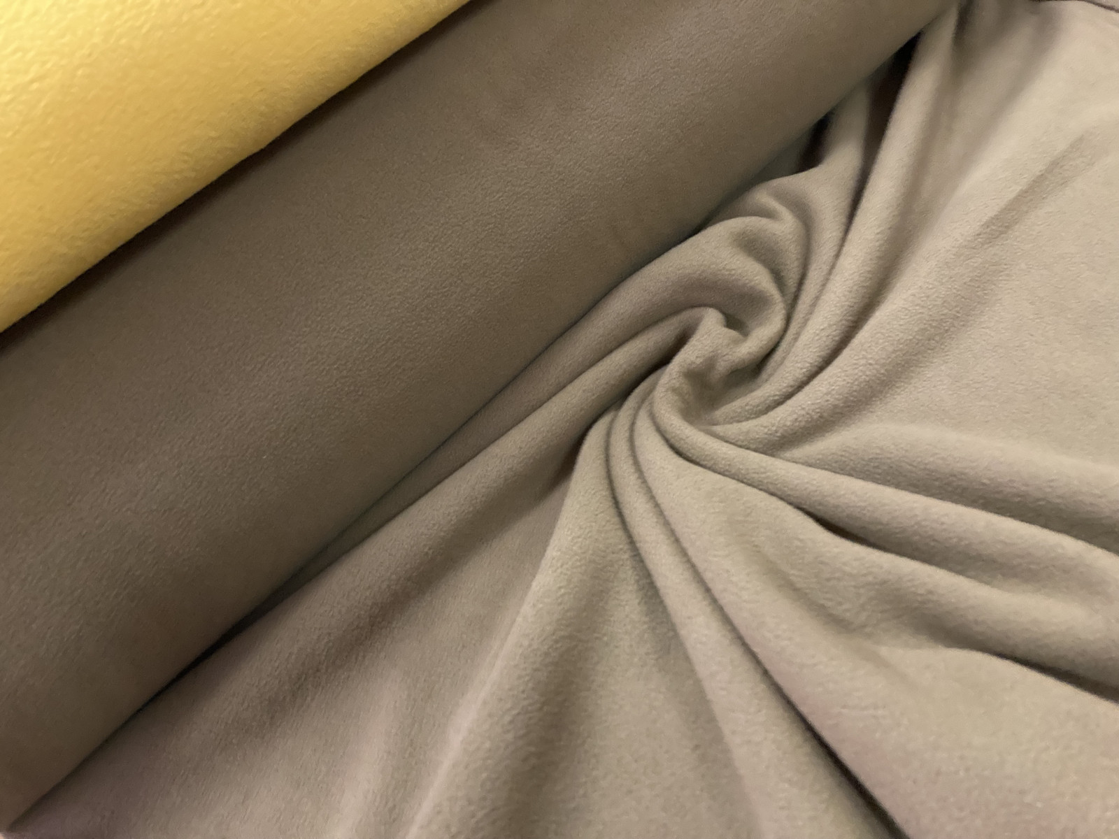 Fleece - středně hnědý - šíře 150cm