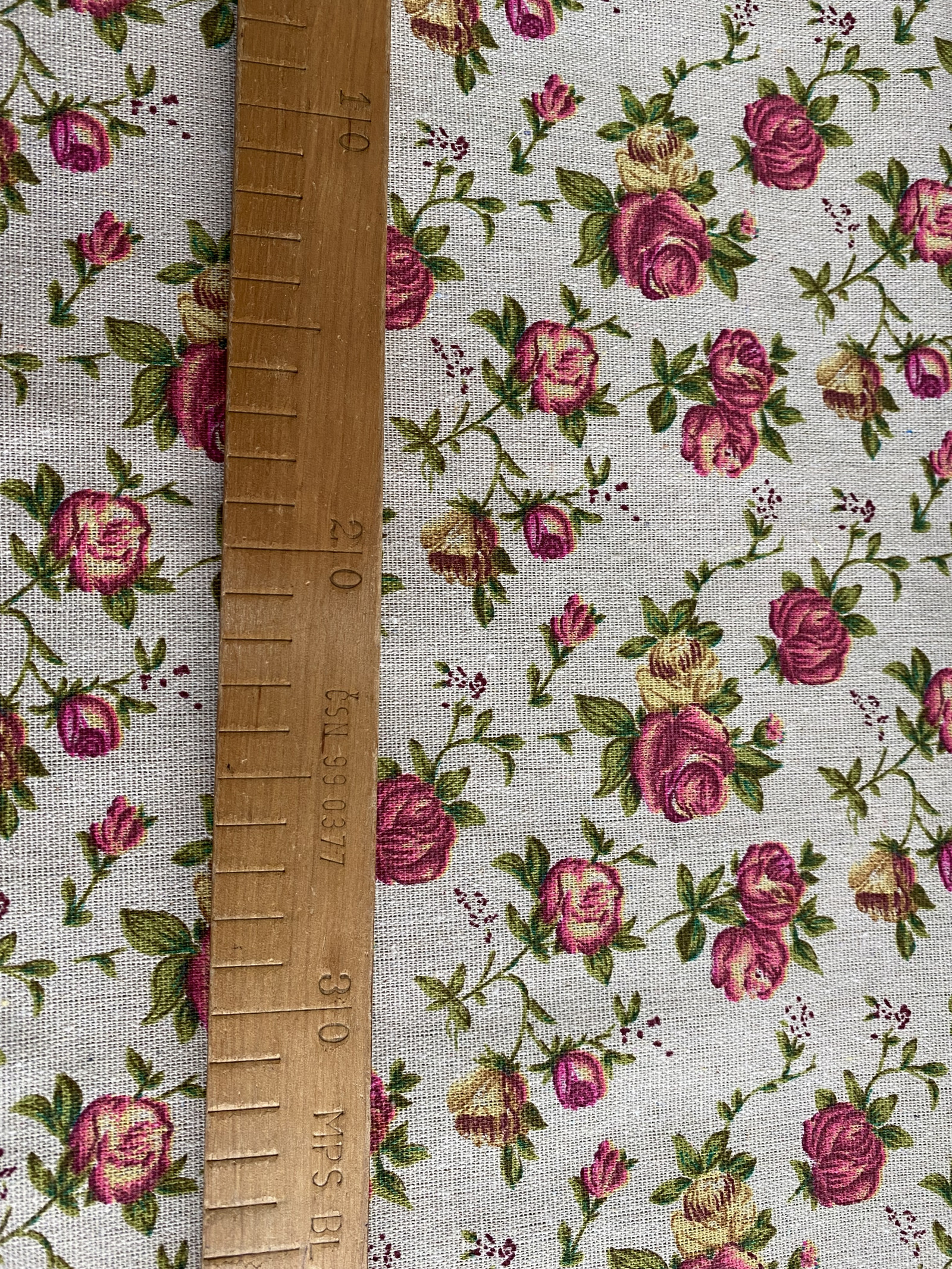 Dekoračka - růžičky - šíře 140cm