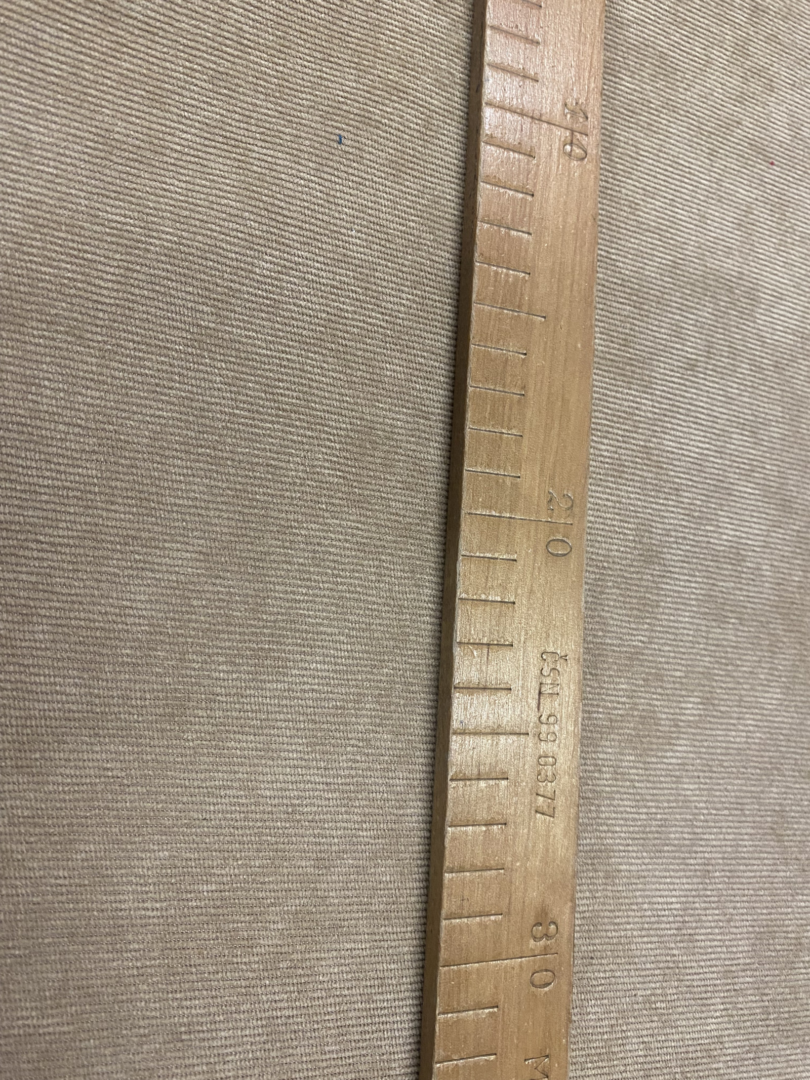 Manšestr s elastanem béžový - šíře 140cm