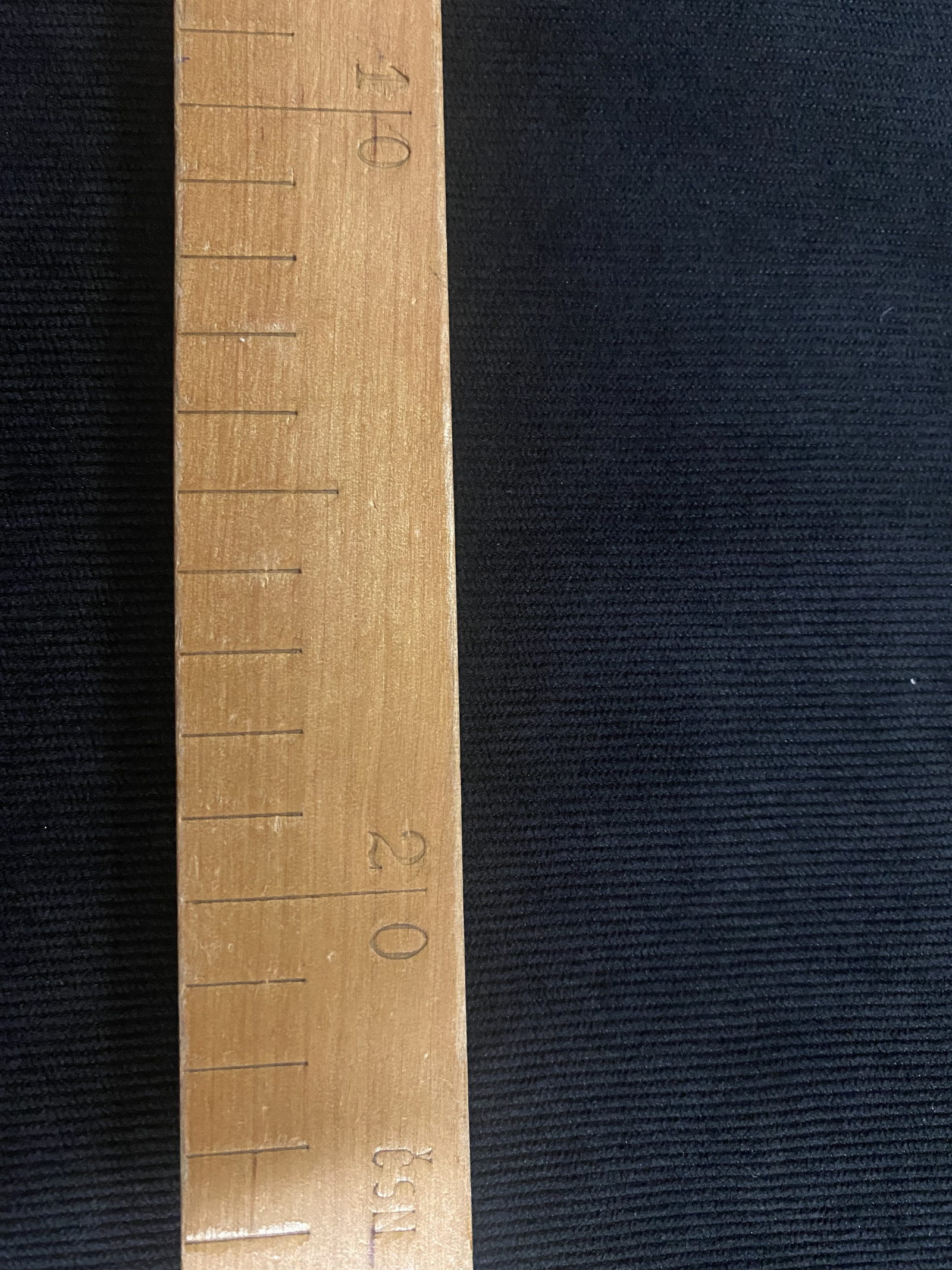 Manšestr s elastanem tmavě hnědý - šíře 140cm