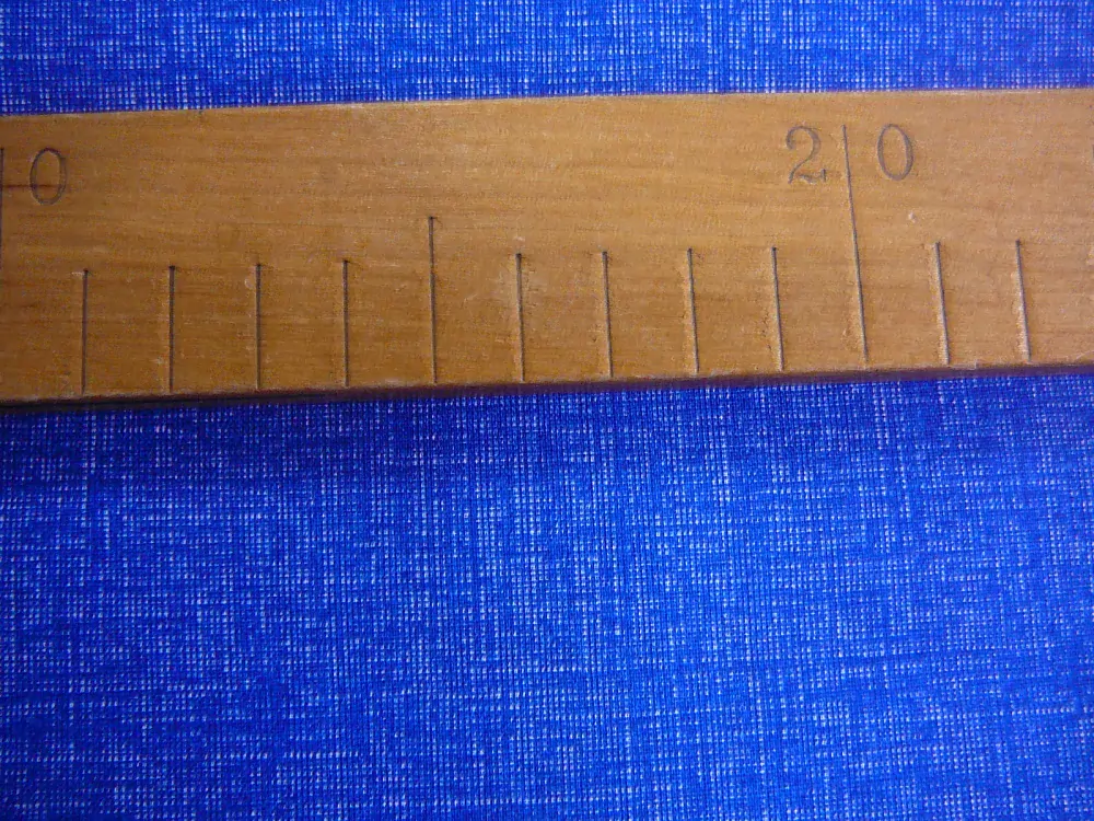 Bavlněná látka - režný efekt středně modrý - šíře 140cm