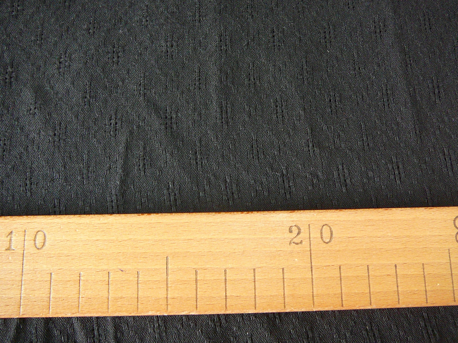 Fáčovina - bavlna, len - černá - posledních 115cm