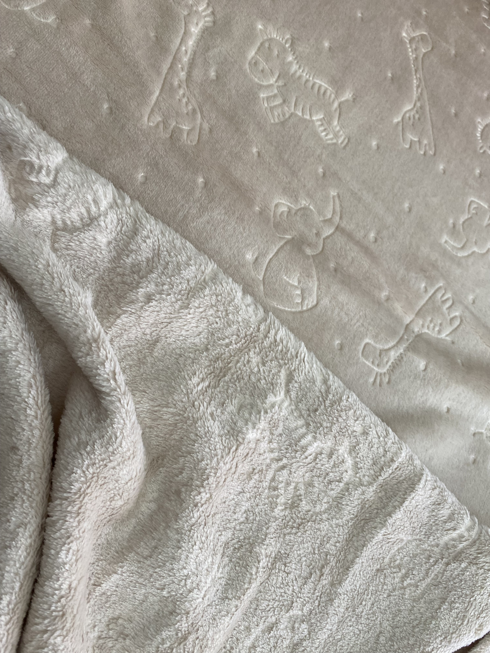 Fleece - zvířátka na béžové - šíře 150cm