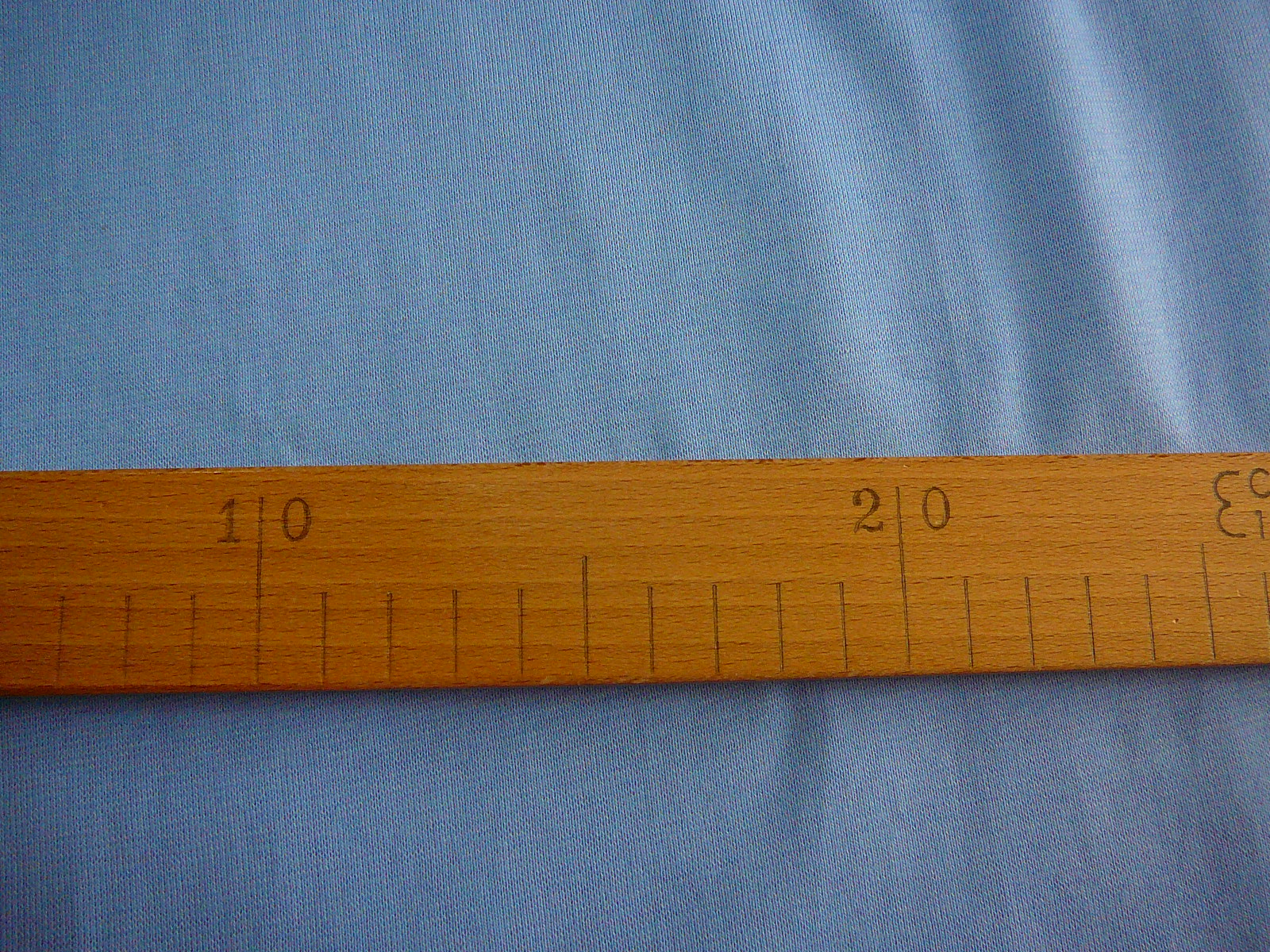 bavlněný lem - světle modrý - šíře 160cm